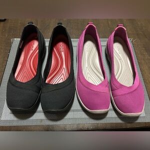 Crocs Slip-On Shoes x2